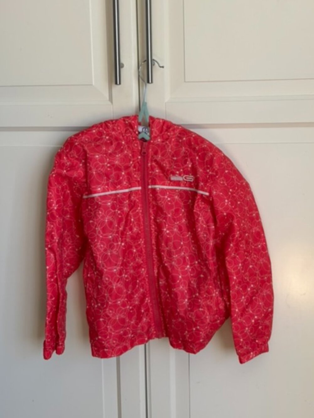 🌧️💚 Lil G by Groggy Raincoat/Windbreaker – Kids Size 6 💚🌧️